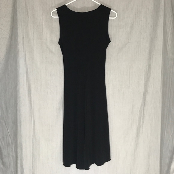 Speechless Black Sleeveless High Low Dress With Side Ruching In Women's Size Med - Picture 2 of 5